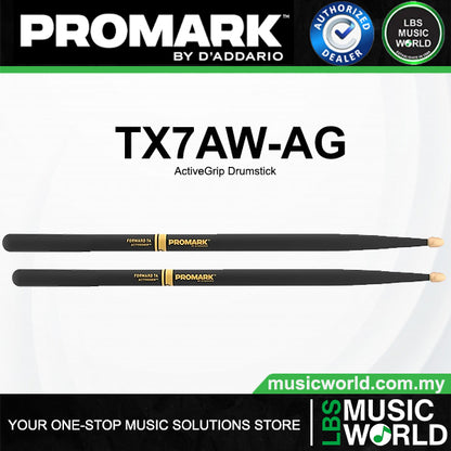 ProMark Forward 7A Hickory Drumstick Oval Wood Tip (TX7AW-FG TX7AW-AG)