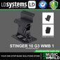 LD Systems Stinger 10 G3 WMB 1 Tilt & Swivel Wall Mount for Stinger G3 10Inch  Models (EB102G3WMB1)
