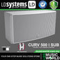 LD Systems CURV 500 I SUB 200 Watt Installation Subwoofer with 10 Inch Bass Reflex Construction (CURV500ISUB)