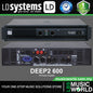 LD Systems DEEP2 600 2 x 3 Watt 2 Ohms Amp PA Power Amplifier (DP600)