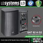 LD Systems SAT 62 A G2 50 Watt 6.5 Inch Installation Monito Active Wall Mounted Loudspeaker (SAT62 A G2)