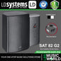 LD Systems SAT 82 G2 120 Watt 8 Inch Installation Monitor Passive with 2 Way Speaker (SAT82 G2 SAT82-G2)