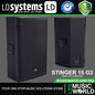 LD Systems STINGER 15 G3 Passive 15 Inch 2-way Bass Reflex PA Loudspeaker (LDEB152G3)