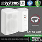 LD Systems SAT 62 G2 80 Watt 6.5 Inch Installtion Monitor Passive Wall Mounted Loudspeaker - Pair (SAT62G2 SAT62 G2)