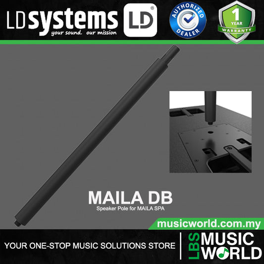 LD Systems MAILA DB Powder Coated Steel Speaker pole for MAILA SPA