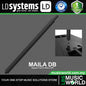 LD Systems MAILA DB Powder Coated Steel Speaker pole for MAILA SPA
