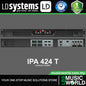 LD Systems IPA 424 T 240W Professional Amp 4-channel DSP Installation Amplifier (LDIPA424T)