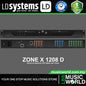 LD Systems ZONE X 1208 D Hybrid Architecture DSP Matrix with 12 in and 8 Out Plus Dante (LDZONEX1208-DINT LDZONEX1208)