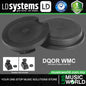 LD Systems DQOR WMC Rubber Cover Set for Wall Mount Plate - Pair (LDDQORWMC)