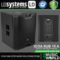 LD Systems ICOA SUB 15 A 400 Watt Powered 15 Inch Bass Reflex PA Subwoofer (LDICOASUB15A)
