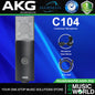 AKG C104 Large Diaphragm Cardioid Condenser Microphone - Black