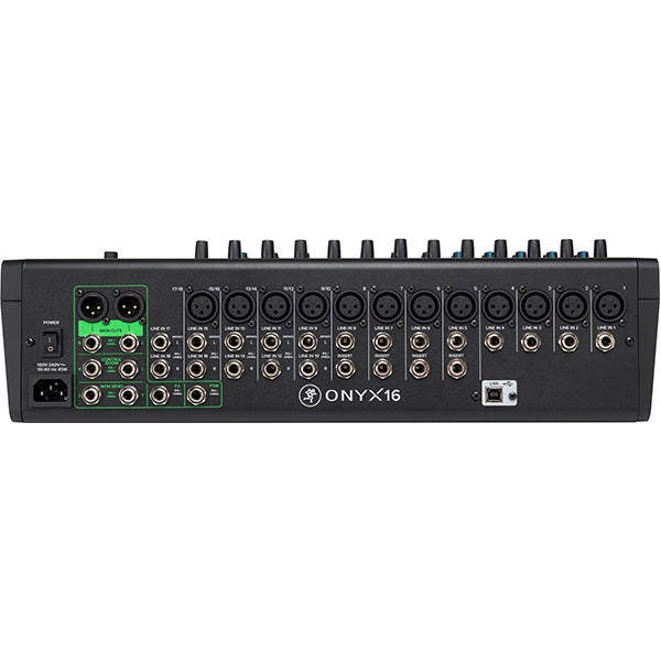 Mackie Onyx16 16 Channel Analog Mixer with Multitrack USB, Built-in Effects and Bluetooth (Onxy 16)