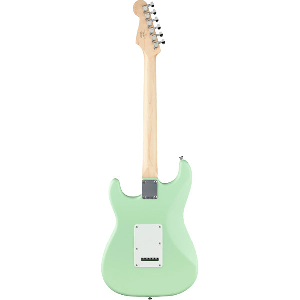Squier by Fender Debut Stratocaster Electric Guitar with White Pickguard Laurel FB