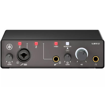 Yamaha Steinberg UR12 MK3 2 x 2 USB 3.0 audio interface with 1 x D-PRE and Cubase