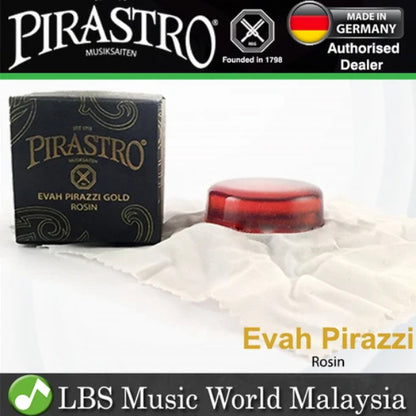 Pirastro 900500 SX Schwarz Pirazzi Black Rosin for Violin Viola Cello and Double Bass