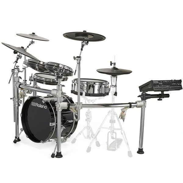 Roland TD716 Digital Electronic V-Drums 7 Series Kit Set Package with Pedal and Amplifier