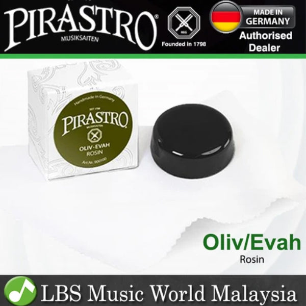 Pirastro 900500 SX Schwarz Pirazzi Black Rosin for Violin Viola Cello and Double Bass