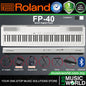Roland FP-40 88-Key Digital Piano Portable Package Electric Weighted Keyboard (FP40)