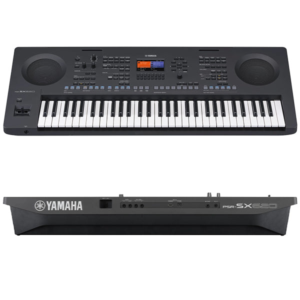 Yamaha PSR-SX620 61 Key Arranger Workstation Keyboard Basic Package with Bluetooth (PSRSX620)