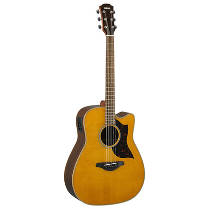 Yamaha A1R 41 Inch Solid Sitka Spruce Top Acoustic Electric Guitar With Pickup - Natural