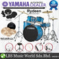 Yamaha Rydeen RDP2F5 5 Pieces Acoustic Drum Set with Cymbal Package - Sky Blue