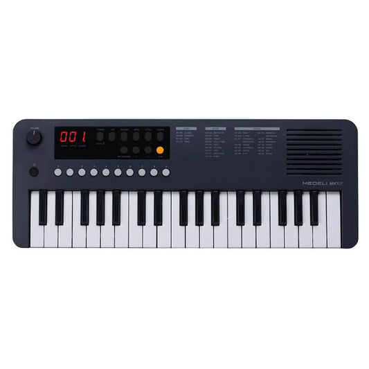 Medeli MK37 37 Key Portable Mini Keyboard Full Complete Package - Black