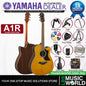 Yamaha A1R 41 Inch Solid Sitka Spruce Top Acoustic Electric Guitar With Pickup - Natural