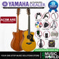 Yamaha AC5M ARE Concert Cutaway Acoustic Electric Guitar with Hardcase