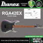 Ibanez RGA42EX Meranti Body Electric Guitar HH Pickups - Black Aurora Burst Matte (RG 42EX)