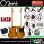 ZTA ETL1 Telecaster Electric Guitar Package with Amplifier Bundle Set