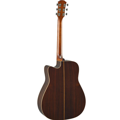 Yamaha A5R ARE Dreadnought Cutaway Acoustic Electric Guitar with Hardcase - Vintage Natural