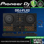 Pioneer DJ DDJ-FLX2 2 Channel DJ Controller Lightweight Suitable for Beginner and Professional (DDJFLX2 DDJ FLX2)