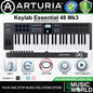 Arturia Keylab Essential 49 MK3 Universal Midi Controller with USB-C Powered
