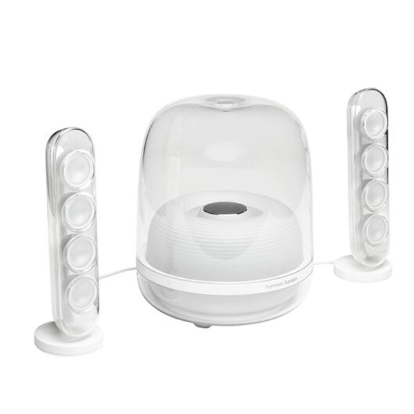 Harman Kardon SoundSticks4 Wireless Bluetooth Portable Transparent Speaker System