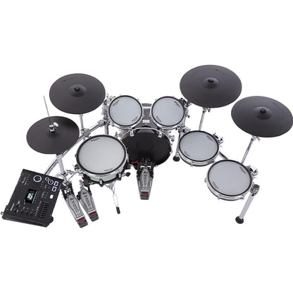 Roland TD716 Digital Electronic V-Drums 7 Series Kit Set Package with Pedal and Amplifier
