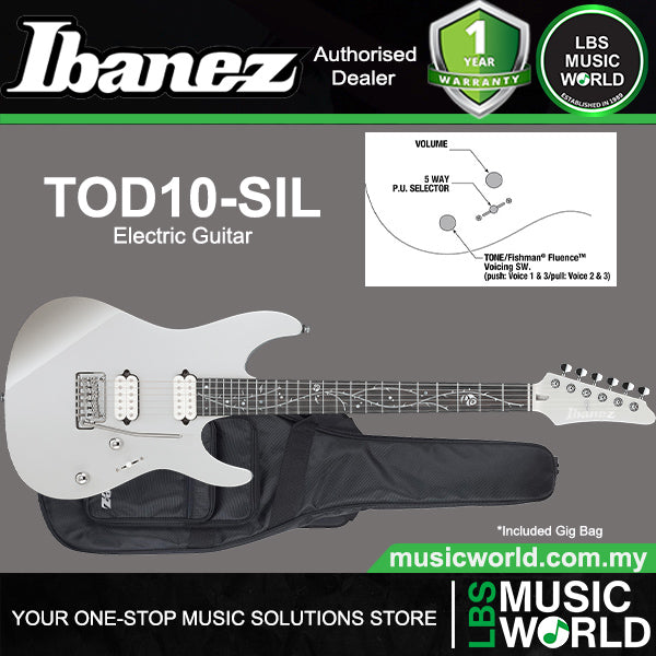 Ibanez TOD10 Tim Henson Signature American Basswood Body Electric Guitar with HH Pickup