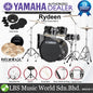 Yamaha Rydeen RDP2F5 5 Piece Acoustic Drum Set With Cymbal Package and Double Pedal - Black