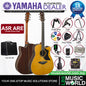Yamaha A5R ARE Dreadnought Cutaway Acoustic Electric Guitar with Hardcase - Vintage Natural