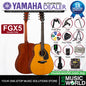 Yamaha FGX5 41" Dreadnought Solid Sitka Spruce Top Acoustic Guitar With Pickup