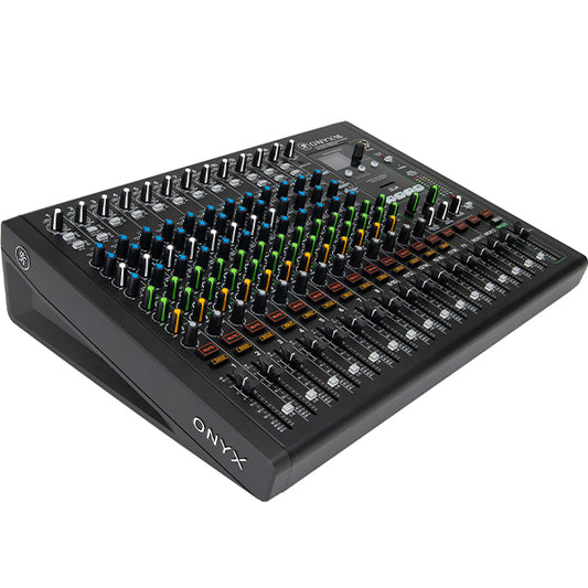 Mackie Onyx16 16 Channel Analog Mixer with Multitrack USB, Built-in Effects and Bluetooth (Onxy 16)