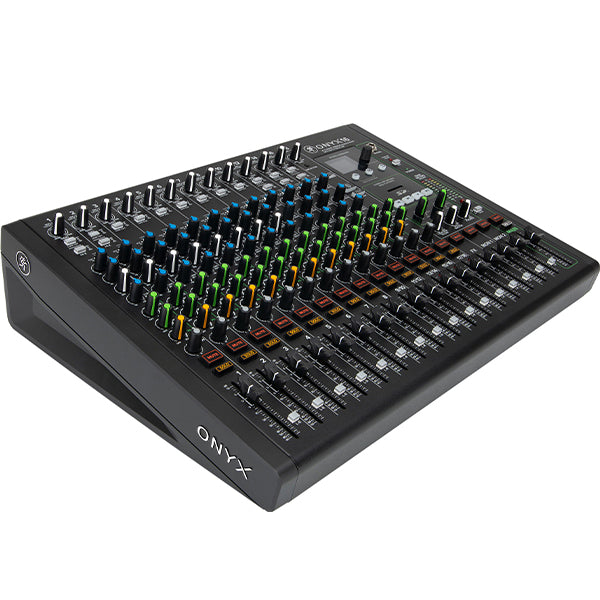 Mackie Onyx16 16 Channel Analog Mixer with Multitrack USB, Built-in Effects and Bluetooth (Onxy 16)