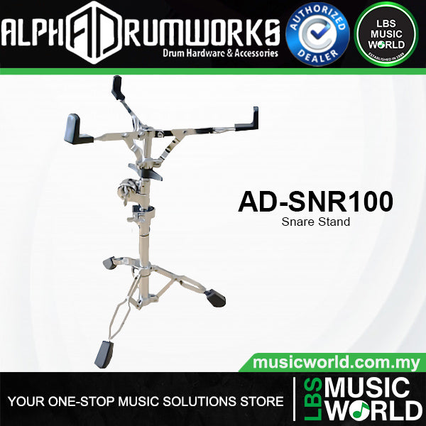 Alpha Drumworks AD-SNR100 Heavy Duty Snare Stand (ADSNR100)
