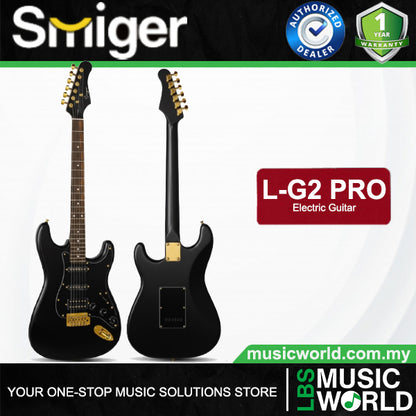 Smiger L-G2-Pro Poplar Body Electric Guitar SSH Pickup With Roasted Maple Neck