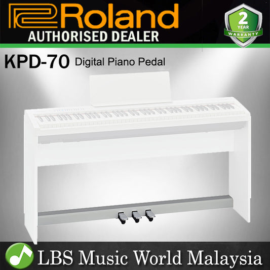 Roland KPD-70 WH FP-30 Digital Piano Matching 3 Pedal Unit White (KPD70 KPD 70)