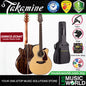 Takamine GN90CE-ZCNAT NEX Cutaway Solid Spruce Top Acoustic Electric Guitar with Bag - Nature Gloss (GN90CE ZCNAT)