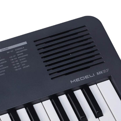 Medeli MK37 37 Key Portable Mini Keyboard Full Complete Package - Black