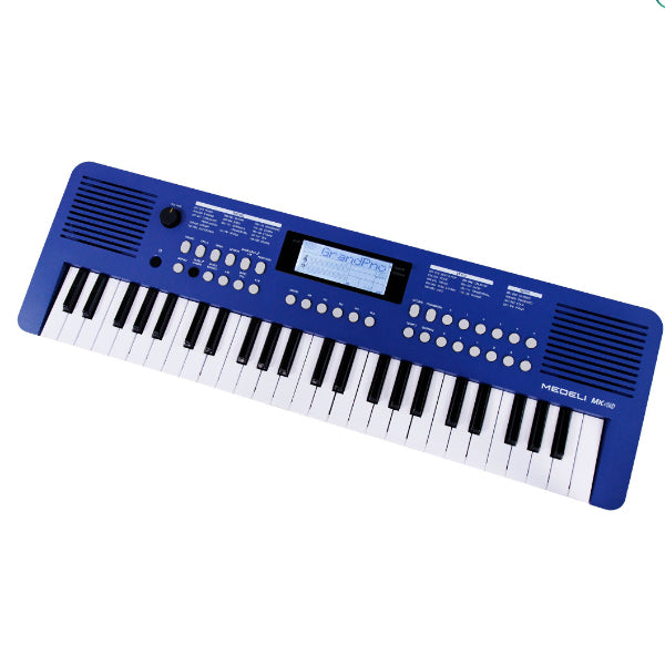 Medeli MK49 49 Keys Portable Keyboard Basic Package with Adapter