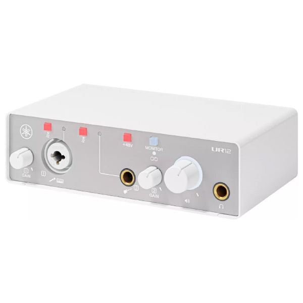 Yamaha Steinberg UR12 MK3 2 x 2 USB 3.0 audio interface with 1 x D-PRE and Cubase