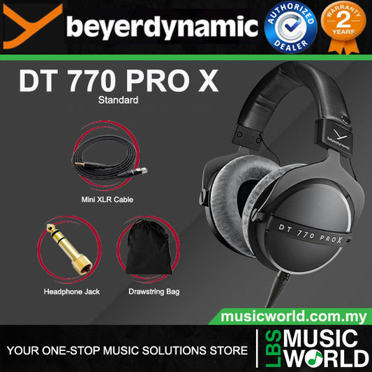 Beyerdynamic DT 770 PRO X Standard 48 Ohm Closed Studio Headphones