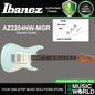 Ibanez AZ2204NW Alder Body Prestige Electric Guitar with HSS Pickup and Rosewood Fingerboard - Mint Green